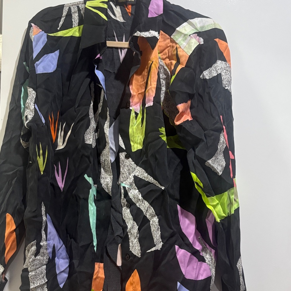 STINE GOYA Multicolor Abstract Pattern Sweater